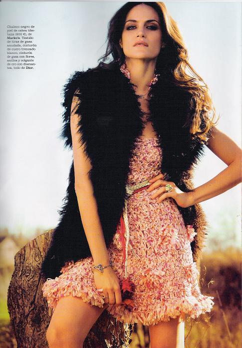 El retorno del boho-chic, por Missy Rayder en Elle