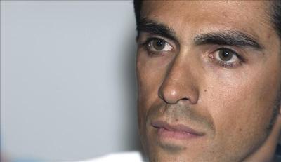 Alberto Contador, a vueltas con el filete...