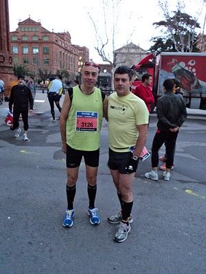 23 Mitja Marató de Barcelona - Half Marathon In Progress - Reencuentro con Abel Antón y el BRT