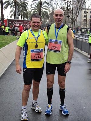 23 Mitja Marató de Barcelona - Half Marathon In Progress - Reencuentro con Abel Antón y el BRT