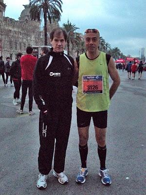 23 Mitja Marató de Barcelona - Half Marathon In Progress - Reencuentro con Abel Antón y el BRT