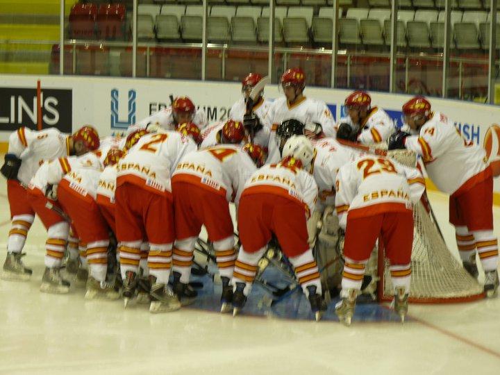 Hockey Hielo: España cede después de ponerle las cosas difíciles a Kazajistán.