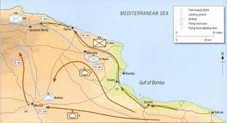 Los británicos vencen la tenaz resistencia italiana en Derna y saquean la localidad - 31/01/1941.