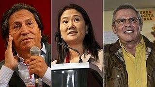 ENCUESTA LIMA Y CALLAO IMA 27/28 ENERO 2011: TOLEDO ARRIBA, FUJIMORI SUBE AL SEGUNDO PUESTO