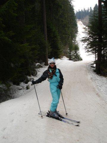 Esquiando en Borovets