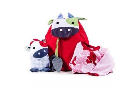 Set de regalos ecológicos para el bebé Vaquita Nicko de BBCO