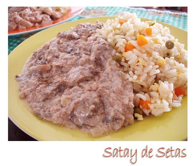 Satay de Pollo.