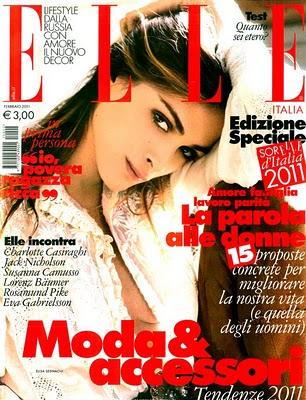 Portadas Elle Febrero - February 2011 Covers