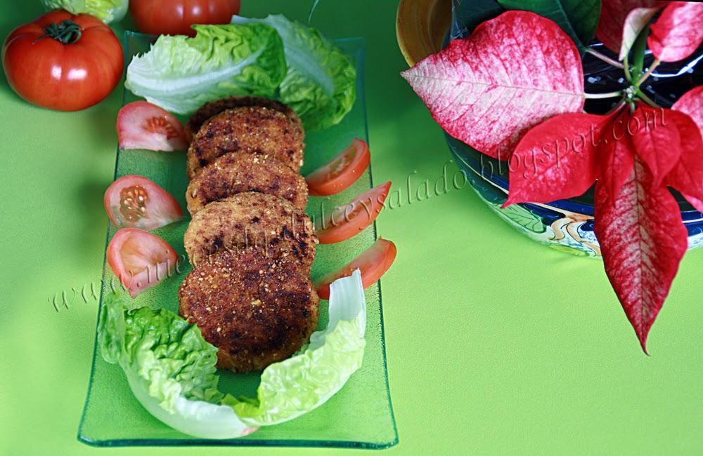 PASTELES DE PATATA Y SALMON
