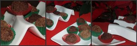 TRUFAS DE CHOCOLATE ITALIANAS