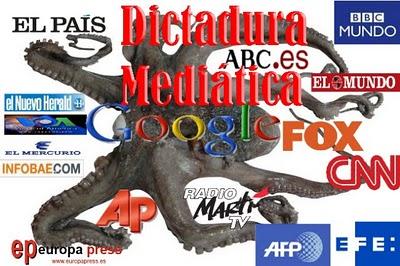 Dictadura  mediática y salvajismo: Cuba y otros