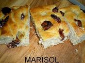 Focaccia datiles roquefor