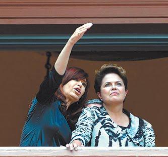 Dilma y Cristina, encuentro histórico de las presidentas que encabezan las mayores economías de la región