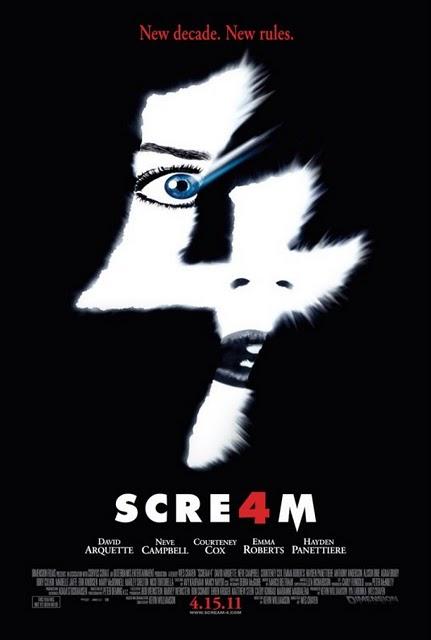 Póster poco original de 'Scream 4'