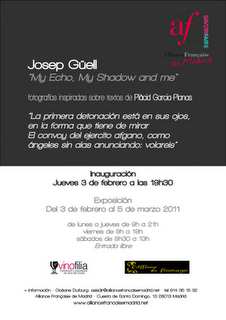 Este jueves a las 19:30 inauguración de la exposición de Josep Güell en Alliance Français.