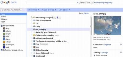 Google Docs mejora el interfaz de visualización de documentos