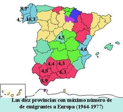 La emigración española a Europa 1960-1975