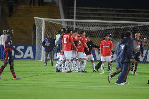 Independiente perdió en Quito, pero de todas formas logró clasificarse