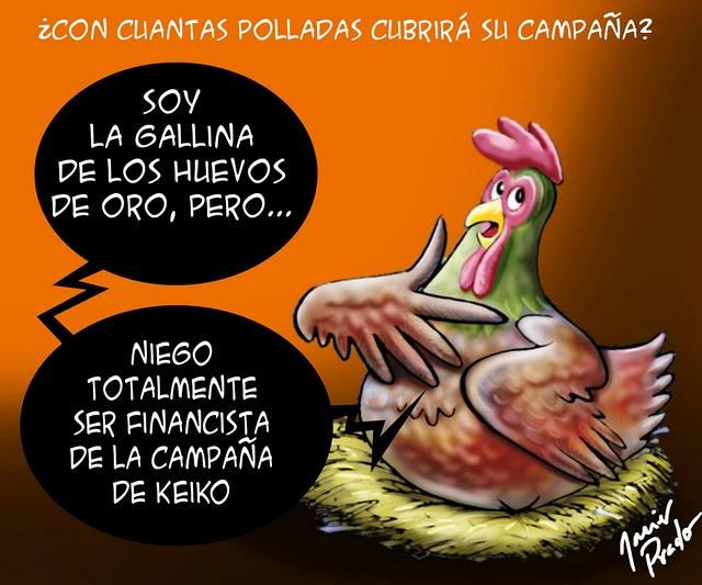 Keiko se gastará  mas de 4 millones de soles en campaña