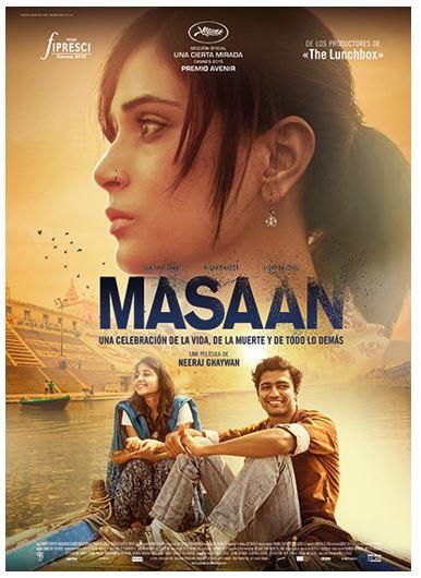 Cambio de fecha de estreno de la película Masaan al 9 de septiembre