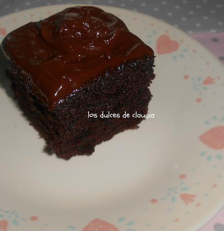 Bizcocho de chocolate sin gluten