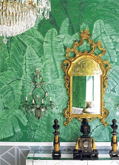 Papel pintado tropical