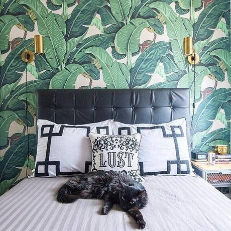 Papel pintado tropical