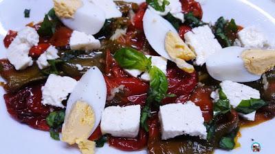 Ensalada de pimientos asados