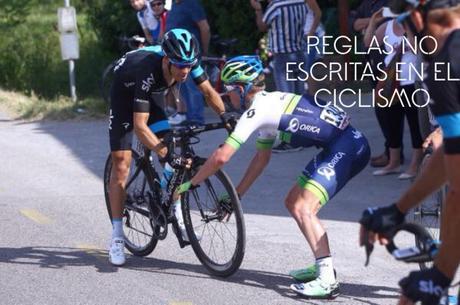 Reglas no escritas en el ciclismo