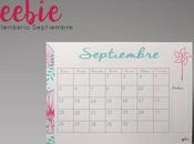 Freebie: Calendario Septiembre