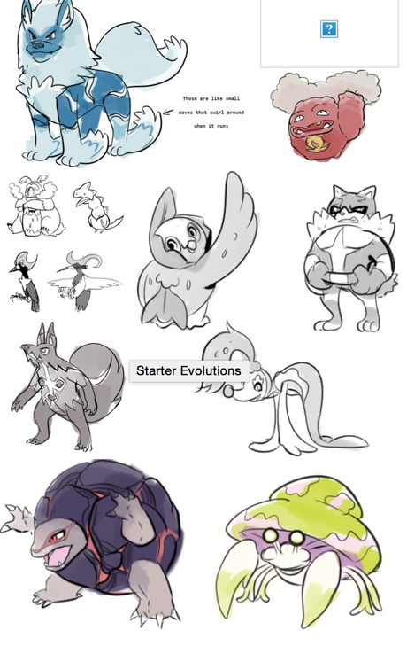 Rumor Pokémon Sol y Luna | Nuevas formas alola en dibujo, evos Rockruff y Hippodown para movernos