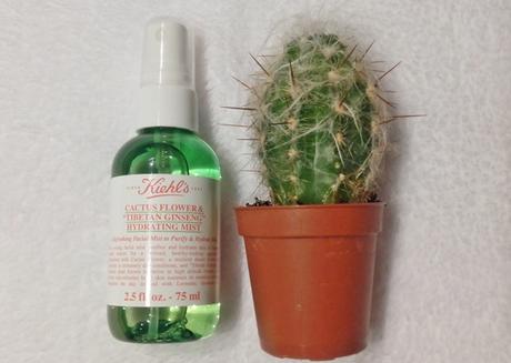 Probamos la nueva bruma hidratante de Kiehl´s con cactus y ginseng