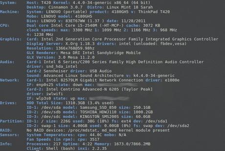 Que es y como instalar Inxi en Ubuntu y derivadas mediante PPA