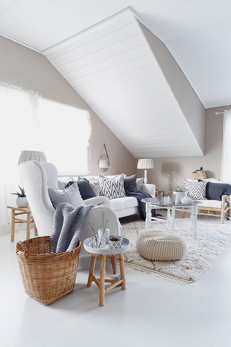 Una casa bonita, nórdica, sencilla y con ideas, estilo y gracia!