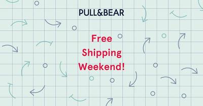 Free Shipping Weekend en Pull and Bear 