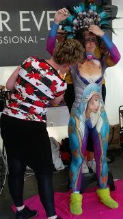 European Body Painting Festival (Lisse, Holanda).