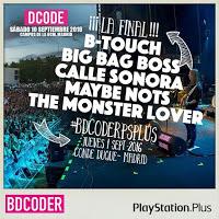 Finalistas concurso de bandas Bdcoder 2016