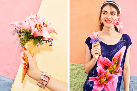 Looks dulces con sabor a fresa