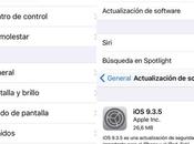 Apple lanza importante actualización 9.3.5 tras fallo seguridad
