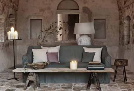 rustic and mediterranean style decoration 