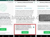 Como compartir datos Whatsapp Facebook