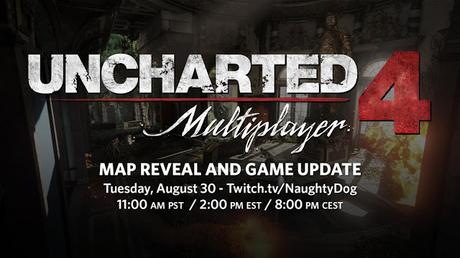 El 30 de agosto Uncharted 4 presenta nuevo mapa y actualización para el multijugador