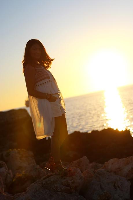 Atardecer en Menorca