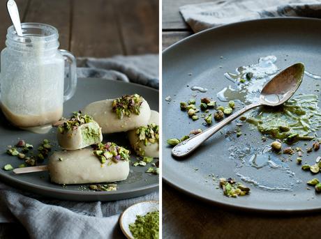 Helado magnum de matcha y chocolate blanco