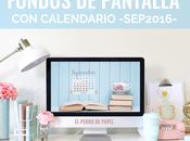Fondos pantalla calendario para ordenador: septiembre 2016