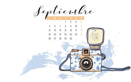 Fondos de pantalla con calendario para tu ordenador: septiembre 2016