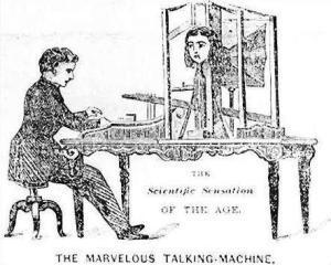 ILUSTRACIÓN. Una imagen de época que demuestra cómo se publicitaba. 