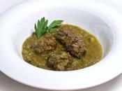 Albóndigas carne salsa