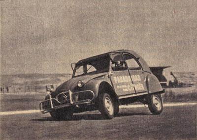 Citroën 2 CV y su road test