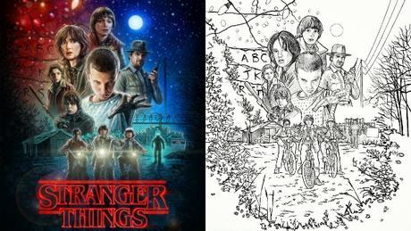 ¿Cómo se hizo el póster promocional de “Stranger Things”?